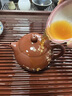 洛湘宜興純手工紫砂壺名家吳榮華原礦紫砂茶壺家用茶道送長(cháng)輩商務(wù)禮品 280ml 大紅袍梅花西施 曬單實(shí)拍圖