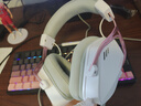 西伯利亞（XIBERIA）K03有線(xiàn)USB金標7.1游戲耳機電競耳麥頭戴式吃雞FPS耳機帶線(xiàn)控電腦辦公麥克風(fēng)極光粉【小叮當推薦】 曬單實(shí)拍圖