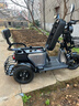 奧刻（AOKE）鋰電池電動(dòng)三輪車(chē)接送小孩老年人電瓶車(chē)小型迷你親子代步車(chē) 72/1000W定制出口版鋰電75Ah 曬單實(shí)拍圖