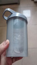 搖搖杯健身運動(dòng)水杯男奶昔防漏攪拌杯子刻度杯奶茶搖杯蛋白粉水壺 灰色活動(dòng)專(zhuān)享+帶刻度+不銹鋼球500ml 曬單實(shí)拍圖