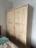 駿盼【包安裝】全實(shí)木衣柜推拉門(mén)收納柜儲物柜大衣櫥家用臥室兒童衣柜 純實(shí)木清漆150*50*200cm【單柜】 曬單實(shí)拍圖