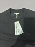 LACOSTE法國鱷魚(yú)男裝26春夏新款簡(jiǎn)約純色百搭短袖圓領(lǐng)T恤|TH0904 031/黑色 L 5 曬單實(shí)拍圖