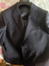 杉杉西服套裝70羊毛男修身職業(yè)正裝西裝商務(wù)伴郎新郎服結婚禮服175 曬單實(shí)拍圖
