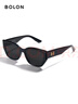 BOLON暴龍眼鏡楊紫林一同款顯臉小太陽(yáng)鏡女偏光開(kāi)車(chē)墨鏡男BL3209C10 曬單實(shí)拍圖