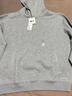 優(yōu)衣庫合作款男女裝寬松連帽衛衣長(cháng)袖運動(dòng)479853 479945 482309 482309/03灰色 XL 曬單實(shí)拍圖