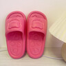 百慕傾臣小熊親子拖鞋女兒童夏可愛(ài)2026新家居室內浴室EVA防滑防臭涼拖鞋 玫紅 【無(wú)甲醛無(wú)致癌物】 34 -35【標準碼】（內長(cháng)220MM) 曬單實(shí)拍圖