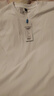 JEANSWEST LIFE真維斯重磅短袖T恤男100%純棉男款純色半袖上衣男士寬松220G體恤A 曬單實(shí)拍圖