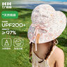 Kocotreekk樹(shù)兒童防曬帽防紫外線(xiàn)寶寶盆帽男女孩遮陽(yáng)帽春夏 花蔓輕語(yǔ)M 曬單實(shí)拍圖