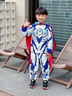 ULTRAMAN男童奧特曼衣服春秋發(fā)光套裝兒童男孩帥氣小孩洋氣賽羅蜘蛛俠童裝 披風(fēng)款【無(wú)限賽羅】（發(fā)光） 【披風(fēng)+套裝】 120 【建議身高110-120cm】 曬單實(shí)拍圖