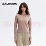 薩洛蒙（Salomon）女款 戶(hù)外運動(dòng)柔軟舒適保暖長(cháng)袖衛衣 SNTIAL LIGHTWARM CN 空靈棕 C27077 M 165/88A 曬單實(shí)拍圖