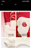 巴拉巴拉童裝兒童加絨長(cháng)褲男童女童紅色新年拜年服福氣保暖童褲 曬單實(shí)拍圖