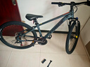 千里達（TRINX）M985山地自行車(chē)禧瑪諾21速油壓碟剎暮云灰15寸 曬單實(shí)拍圖