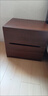 御樂(lè )欣實(shí)木床頭柜臥室2025新款簡(jiǎn)約床邊柜家用小型儲物床頭收納柜子 【豪華底座】雙抽胡桃色+黑40cm 【實(shí)木生態(tài)板】 曬單實(shí)拍圖