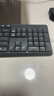 羅技（Logitech）MK235 鍵鼠套裝 無(wú)線(xiàn)鍵鼠套裝 辦公鍵鼠套裝  防潑濺防指紋 全尺寸 帶無(wú)線(xiàn)2.4G接收器 黑 曬單實(shí)拍圖