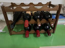 樂(lè )盛圖紅酒架家用紅酒展示架客廳葡萄酒收納架三層可放12瓶紅酒LC459 曬單實(shí)拍圖