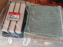 本田（HONDA）原廠(chǎng)油性空氣濾清器/油性空氣濾芯+多效活性炭空調濾芯二濾套裝 本田CR-V1.5T/皓影1.5T【17-22款】 曬單實(shí)拍圖
