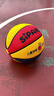 薩達新款兒童籃球4號幼兒園專(zhuān)用小學(xué)生考試5號正品體能訓練高彈玩具 紅黃藍（4號幼兒球）-贈打氣禮包 曬單實(shí)拍圖