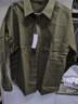 Shelley Jones日系復古軍綠色工裝襯衫男款春秋季潮牌休閑寬松純棉長(cháng)袖襯衣外套 軍綠色 【升級款】 XL [推薦120-140斤] 曬單實(shí)拍圖