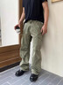 NEIGBORL【牧馬人】釗叔制復古重工百搭休閑褲水洗多口袋寬松男女工裝褲子 綠色 L 曬單實(shí)拍圖