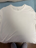 京舒棉京東自有品牌棉·男士純棉長(cháng)袖T恤青少年抗菌打底衫 白色 XL 曬單實(shí)拍圖