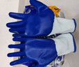 星工勞保手套膠皮丁腈浸膠手套加厚耐磨防滑掛膠手套工地汽修建筑12付XGS-J9 曬單實(shí)拍圖