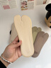 莫代爾襪子女春夏季冰絲分趾船襪薄款防滑不掉跟二指襪淺口隱形襪6雙裝 曬單實(shí)拍圖