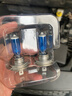 FSL佛山照明汽車(chē)前大燈藍晶鉆H1超亮H7鹵素H4聚光升級遠近光燈泡9005 H7 12V 55W 兩只裝 曬單實(shí)拍圖