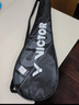 威克多（VICTOR）勝利羽毛球拍小鐵錘全碳素專(zhuān)業(yè)單拍TK-HMRL AM珍珠白5U穿線(xiàn)送手膠 曬單實(shí)拍圖