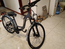鳳凰（Phoenix）旅行車(chē)自行車(chē)26寸變速油碟成人男女碟剎城市公路長(cháng)途旅行山地車(chē) 鋁合金-禧瑪諾24速線(xiàn)碟-消光灰 26寸【建議身高165-185CM】 曬單實(shí)拍圖