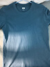 優(yōu)衣庫合作款/女裝圓領(lǐng)T恤/短袖483456 64 湖藍色 M 曬單實(shí)拍圖