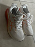 亞瑟士ASICS女子穩定支撐跑鞋 GEL-KAYANO 31 白色/橙色 38  曬單實(shí)拍圖