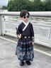 G.duck漢服男童春秋款兒童裝明制古裝演出服寶寶中國風(fēng)俠客飛魚(yú)服唐裝套 紅色 90 （建議寶寶10-12公斤 24-36 曬單實(shí)拍圖