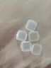 辛叢首飾收納盒塑料透明小盒子迷你帶蓋便攜裝防氧化耳環(huán)項鏈儲物手飾 【5個(gè)裝】3.5*3.5cm小方盒 曬單實(shí)拍圖