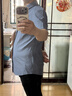 利郎【李光潔同款】冰絲短袖襯衫男夏季莫代爾正裝男士商務(wù)襯衫涼感 灰藍（G6XZC7814Y） 26款 41 曬單實(shí)拍圖