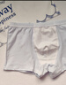 愛(ài)貝迪拉（AIBEDILA）男童內褲兒童純棉寶寶嬰兒小孩小童小男孩男寶四角褲平角短褲全棉 【超柔50s-桑蠶絲內襠】深海奇遇- 4條 100 【建議體重15-25斤】 曬單實(shí)拍圖