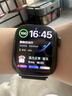 Apple/蘋(píng)果 Watch S11 智能手表GPS+蜂窩款42毫米石板色鈦金屬表殼黑色運動(dòng)型表帶S/M MF9Y4CH/B 曬單實(shí)拍圖