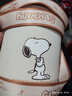 史努比（SNOOPY）兒童保溫杯帶吸管直飲男女小學(xué)生316不銹鋼喝水杯子雙蓋壺500ml咖 曬單實(shí)拍圖