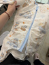 貝肽斯嬰兒睡袋純棉恒溫兒童分腿睡袋嬰幼兒防踢被睡衣秋冬加厚 奇境M 曬單實(shí)拍圖