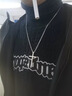 QMXD刻字潮男十字架項鏈男款潮流鈦鋼久不掉色嘻哈吊墜簡(jiǎn)約個(gè)性送男友 曬單實(shí)拍圖
