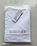 羅蒙100%棉【2件裝】純棉短袖t恤男士夏季圓領(lǐng)休閑純色打底衫體恤男裝 曬單實(shí)拍圖