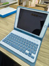 奧思妙2026新款蘋(píng)果iPad12代A18藍牙鍵盤(pán)air8保護套10.9寸4/5/6/7平板殼8/9/10代10.2/10.9鼠標Pro11寸M4 帶筆槽【迷霧藍+鍵盤(pán)】 2026款iPad Air  曬單實(shí)拍圖