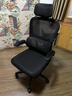人體工學(xué)椅電腦椅靠背宿舍電競椅子可升降辦公椅椅子 豪華逍遙款-耀黑【頭枕+海綿款】 曬單實(shí)拍圖