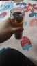 【京東物流】商務(wù)雙層玻璃杯耐高溫水杯便攜泡茶杯加厚杯子帶濾網(wǎng) 灰色環(huán)厚底中杯350ml2只 曬單實(shí)拍圖