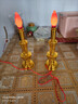 善揚電子蠟燭燈長(cháng)明燈led電蠟燭燈插電供燈電子蠟燭供奉家用燈財神爺燈供佛燈電燭燈佛臺燈神臺供燈 10寸-LED插電款 曬單實(shí)拍圖