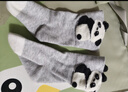 貝比新生嬰兒襪子春秋季純棉a類(lèi)幼兒秋冬兒童襪男女寶寶松口中長(cháng)筒襪 曬單實(shí)拍圖