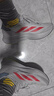 adidas二代閃充跑鞋 ADIZERO SL2超輕緩震馬拉松體測跑鞋阿迪達斯   淺灰/亮紅/亮檸檬黃   43 曬單實(shí)拍圖