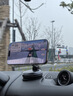 飛利浦（PHILIPS）車(chē)載手機支架汽車(chē)中控臺真空磁吸吸附盤(pán)式導航通用特斯拉手機支架 曬單實(shí)拍圖