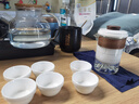 不拙旅行茶具便攜式套裝泡茶戶(hù)外旅游出差隨身茶杯快客杯白云承1壺6杯 曬單實(shí)拍圖