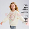 ASK JUNIOR【立體星星】?jì)和L(cháng)袖春季衛衣中大童圓領(lǐng)套頭衫女童寬松上衣 曬單實(shí)拍圖