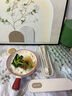 雙槍食品級304不銹鋼便攜餐具筷子個(gè)人專(zhuān)用學(xué)生成人筷勺盒 兩件套 曬單實(shí)拍圖